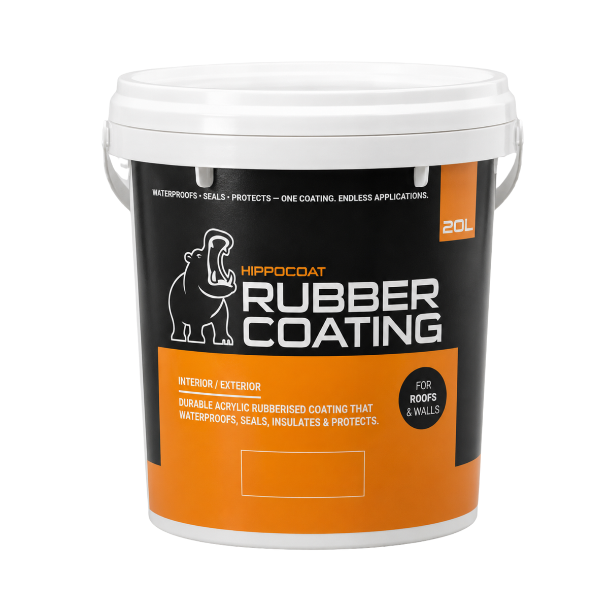 HIPPOCOAT Rubber Coating 20L | Professional Roof & Wall Waterproofing